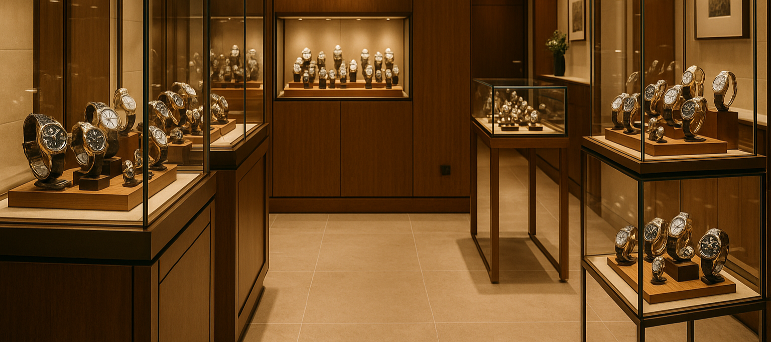 Swiss watch store