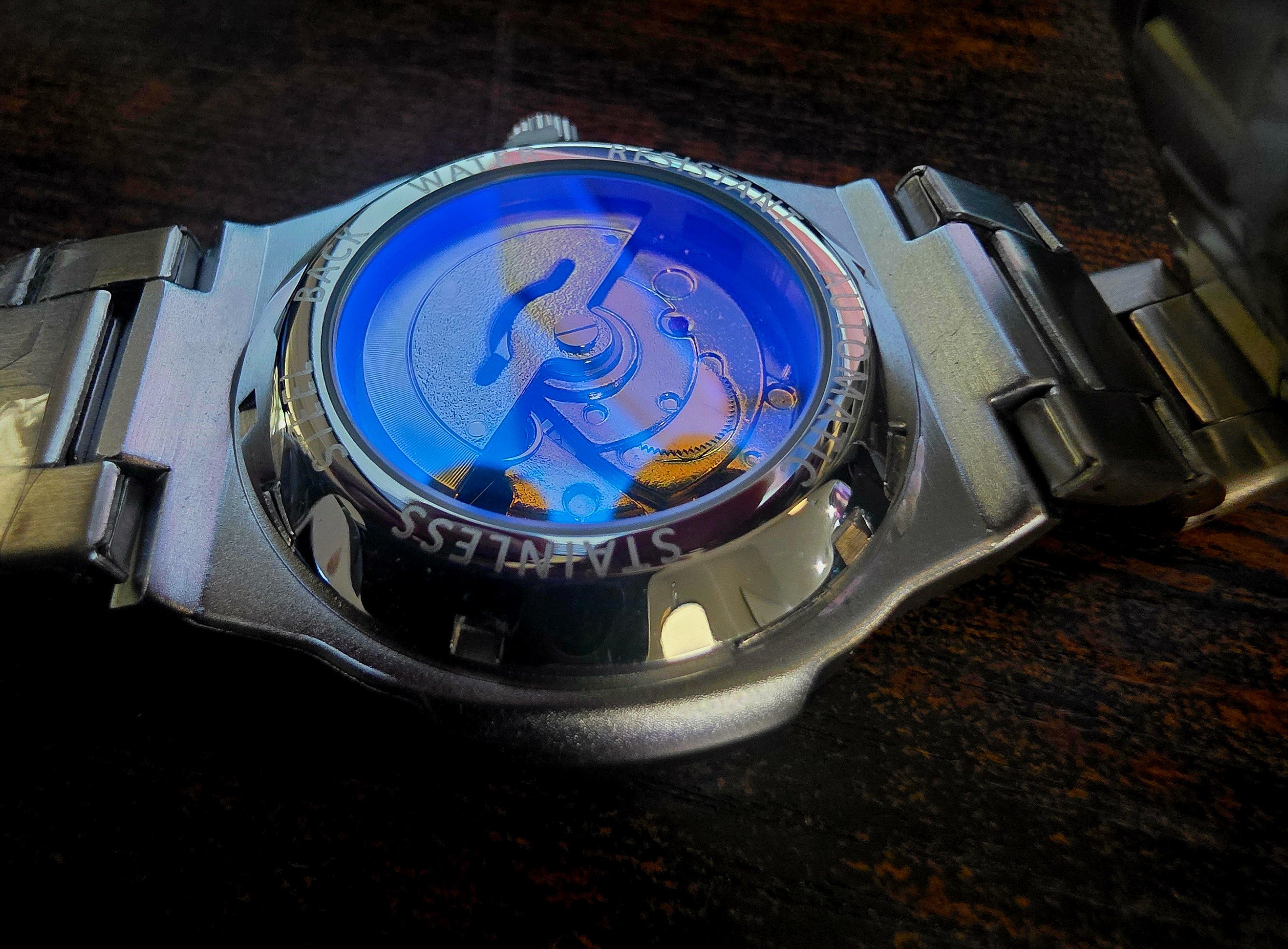 Dapr Watches- Men's Automatic Watch – Stainless Steel Case – "The Quincy" SOLD OUT