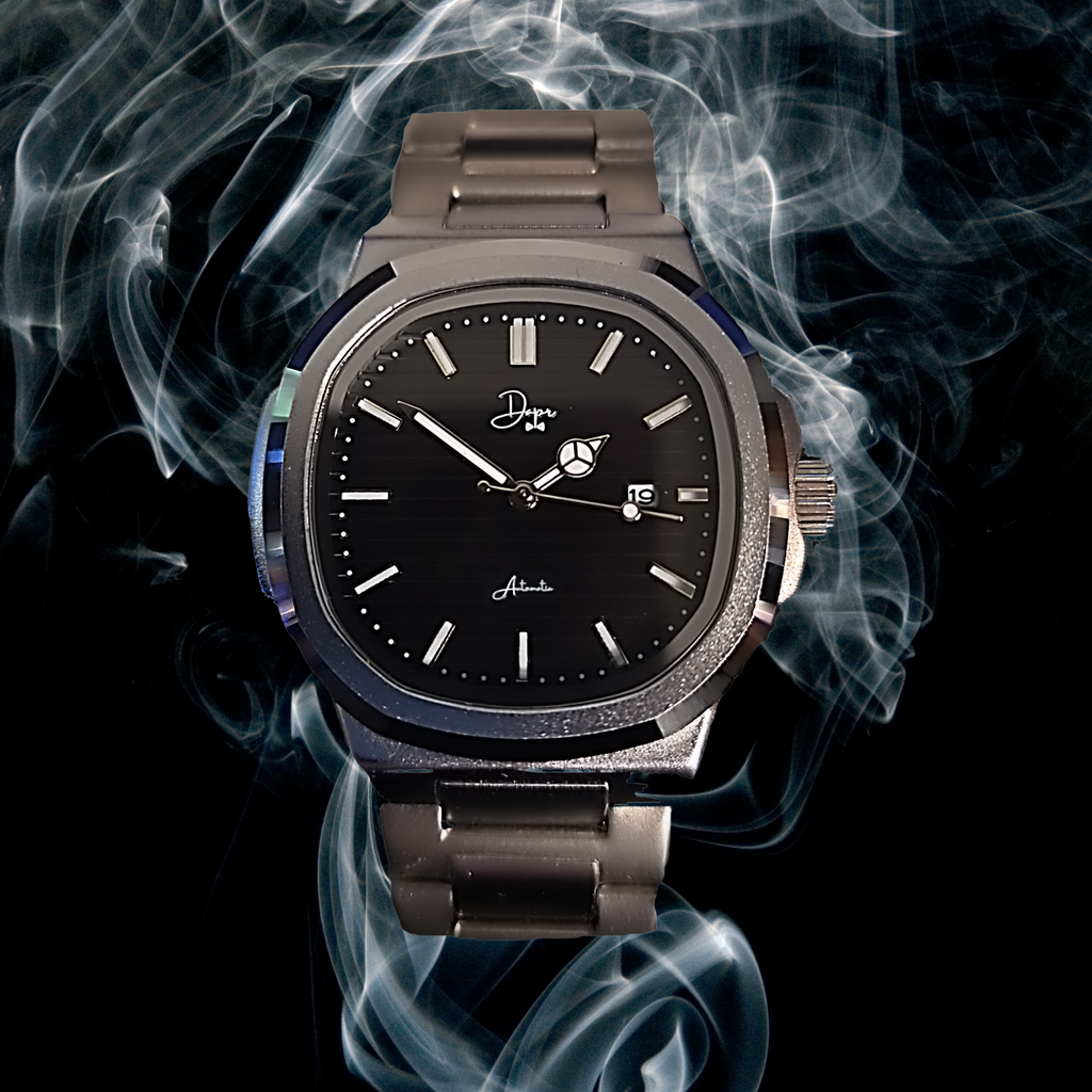 Dapr Watches- Men's Automatic Watch – Stainless Steel Case – "The Quincy" SOLD OUT