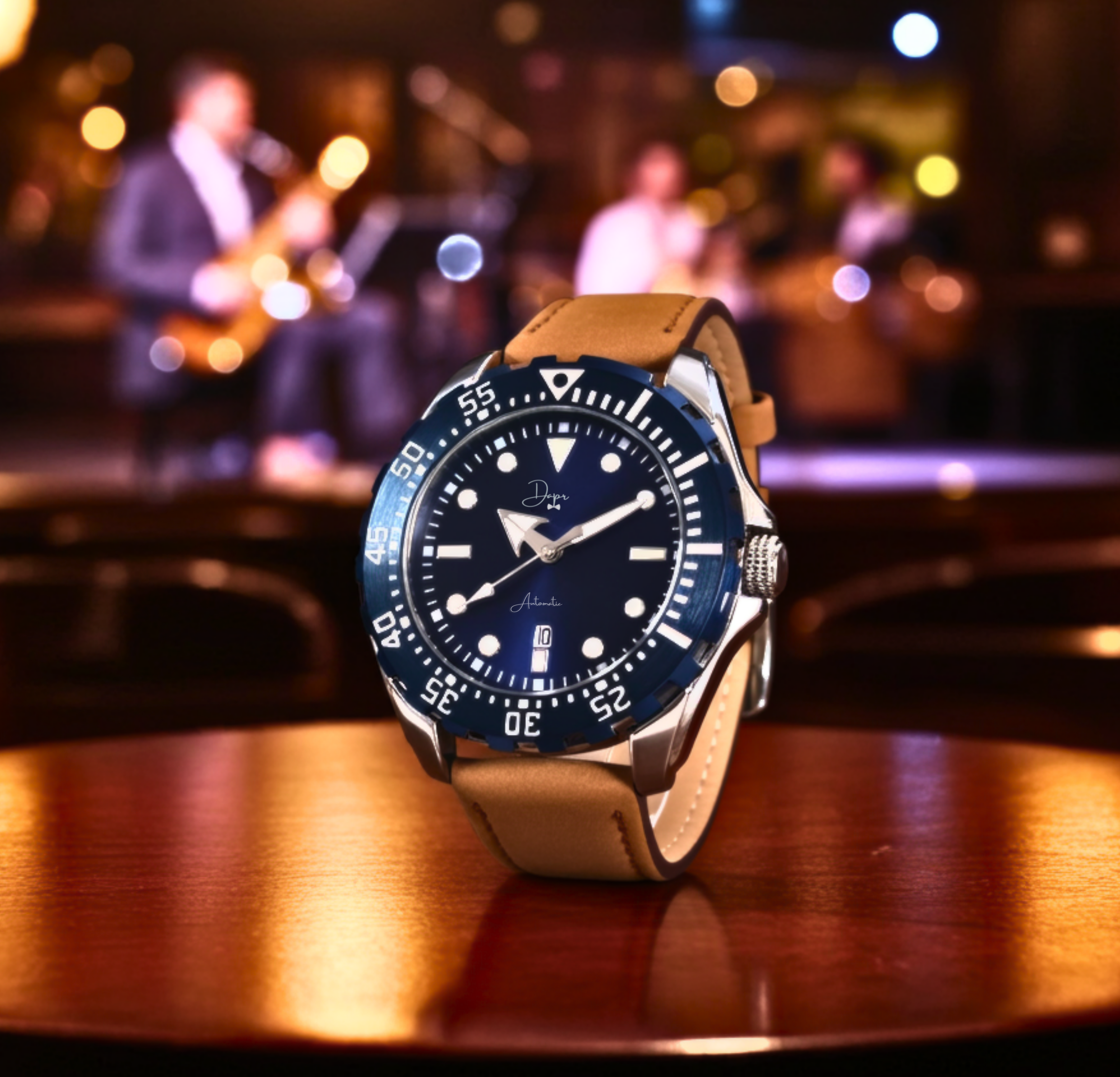 Dapr Watches- Men's Automatic Watch – Bold Dial, Premium Style – "The Madison" SOLD OUT