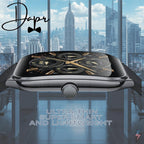 Dapr Watches- Ultra thin smartwatch 7.5mm, Bluetooth, Heart rate and Oxygen sensors, Text and Phone calls - Dapr Watches